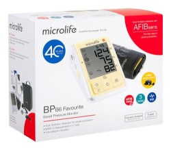 Microlife BP B6 Favourite Afib tlakomer na rameno žltý + adaptér